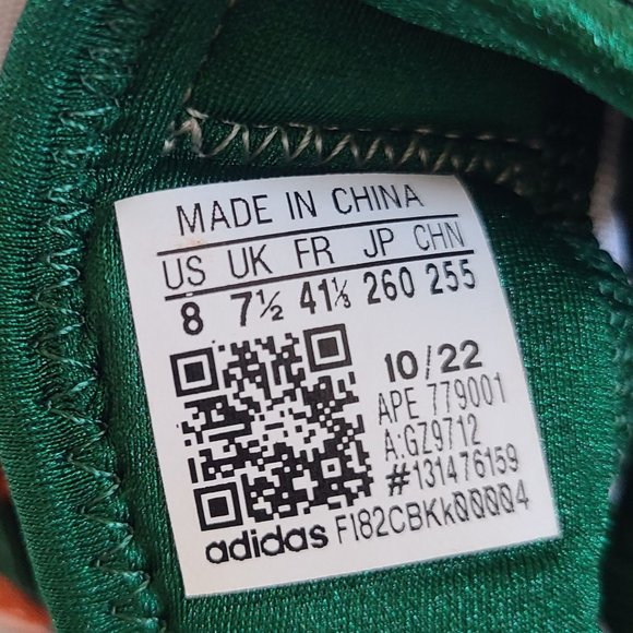 NEW Adidas Dame 8 Miami Hurricanes Basketball Shoes GZ9712 Size 8 Green - Picture 7 of 7